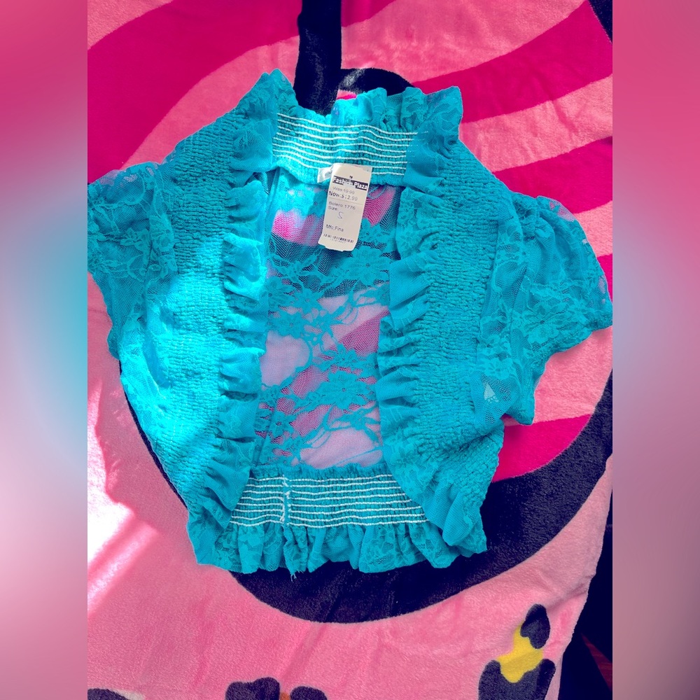Blue lace cover up💙✨
